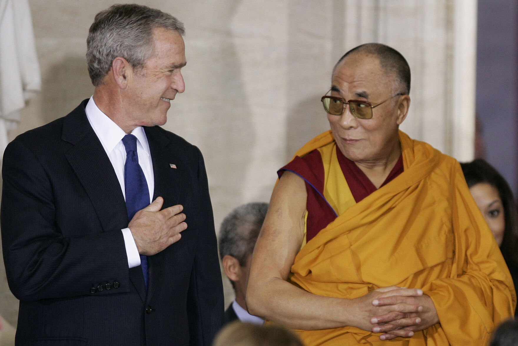 2007: George W. Bush and the Dalai Lama